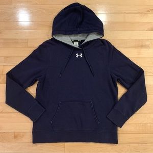 Under Armour men’s size small navy blue hoodie athletic hooded sweatshirt